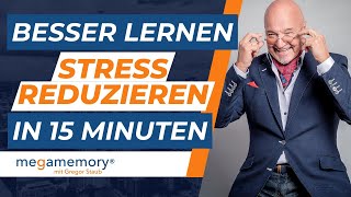 Stressabbau in 15 Minuten Übungen für ein besseres Gedächtnis [upl. by Heiney442]