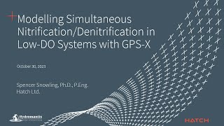 Modelling Simultaneous NitrificationDenitrification in LowDO Systems with GPSX [upl. by Aneba]