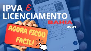 BAHIA LICENCIAMENTO  IPVA  NUNCA FOI TÃO FACIL [upl. by Hamitaf]