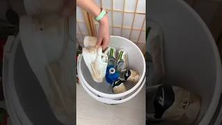 Amazon Bucket mini washing machine home useful items 😍 [upl. by Thedrick]