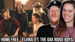 COUPLE React to Home Free  Elvira feat The Oak Ridge Boys  OB DAVE REACTS [upl. by Arahk294]