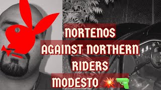 NORTENOS FROM THE MODESTO NF REGIMENT AGAINST NORTHERN RIDERS…DEADLY SHOOTOUT😳👀crimestory [upl. by Randi]