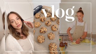 Wymiana garderoby na jesienną🍁 codzienny makijaż i 💇🏻‍♀️  pieczenie🍪  Jesienny vlog🍂 [upl. by Anairotciv]