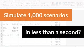 Monte Carlo Simulation Generate thousands of alternative scenarios [upl. by Nyrehtac]