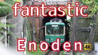 江ノ電 fantastic Enoden in JAPAN EnosimaKamakura [upl. by Cerracchio]