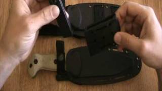 Becker BK2 Campanion Knife amp Sheath Modifications 2 [upl. by Anilatsyrc613]