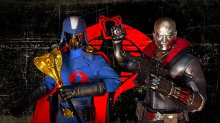 threezero 16 FigZero GI Joe Cobra Commander amp Destro Unboxing [upl. by Nevak]