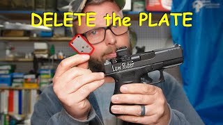 Ditch the Plate Glock 43X MOS Modification [upl. by Enneillij149]