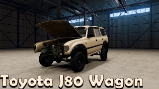 Toyota J80 WagonBeamNG Drive2124 [upl. by Albric]