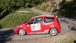 Rallye de la Crau Provence Méditerranée 2013 Es 01  03 Pignans [upl. by Rovelli905]