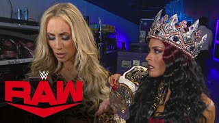 Carmella slaps Queen Zelina Raw March 21 2022 [upl. by Atteiluj373]