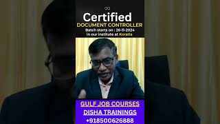 CERTIFIED DOCUMENT CONTROLLER HINDI [upl. by Aibos953]