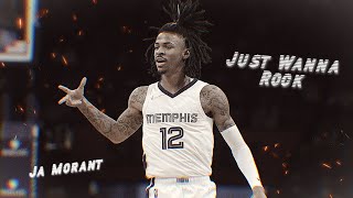 Ja Morant  Just Wanna Rock 🎸 NBA EDIT 4K [upl. by Stich519]