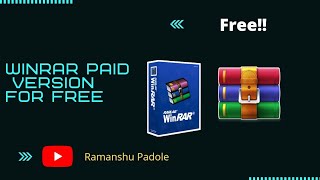 How To Install Winrar Paid version For Free❕ [upl. by Nordna]