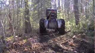 John Deere 540D Skidder  Logging [upl. by Whittaker]