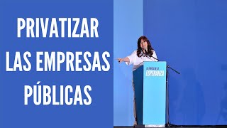 ¿Hay que privatizar las empresas del estado [upl. by Libnah544]