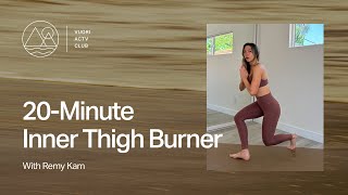 Pilates  20 Min Inner Thigh Burner [upl. by Ayimat99]