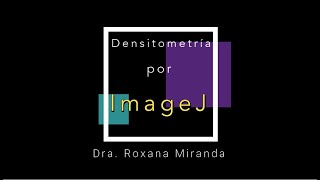 Densitometría por ImageJ [upl. by Teferi846]