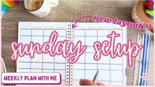 functional planning  weekly plan with me  sunday setup 💜 [upl. by Olen42]