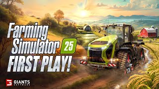 My First Look at Farming Simulator 25 [upl. by Nuhs]