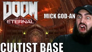 Metal Vocalist Reacts to MICK GORDON  quotCULTIST BASEquot [upl. by Catton727]