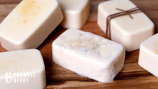 DIY Cashmere Soap With Goat Milk And Pumpkin Powder  Easy Melt amp Pour Kit  BrambleBerrycom [upl. by Aneekas393]