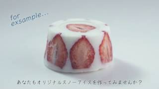 SNOW ICE POWDER  スノーアイスパウダー｜FOOD BOAT [upl. by Buderus29]