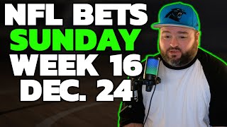 Week 16 NFL Sunday Bets  Kyle Kirms Picks amp Predictions  The Sauce Network  December 24 [upl. by Uthrop17]