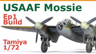 USAAF Mosquito Tamiya 172 Ep1 [upl. by Cooper]