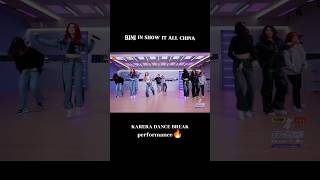 BINI show it all china🇨🇳 KARERA performance🔥 [upl. by Eitirahc]