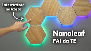 Costruire un prodotto da 200€ con 30€  Luci LED Smart Nanoleaf FAI da TE [upl. by Gmur]