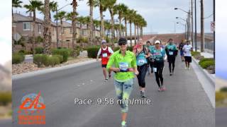 2016 REVEL Mt Charleston Half Marathon Jennifer McCall [upl. by Hplar]