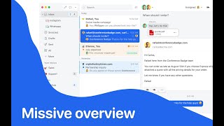 Missive overview  What is Missive [upl. by Gunner]