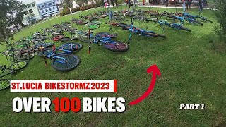 STLUCIA BIKESTORMZ 2023  RAW UNCUT pt1 Meet Up JAKE100 [upl. by Addy]