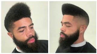 High Front Afro  Cut By Bestest Barber  Afro Haircut [upl. by Vigor345]