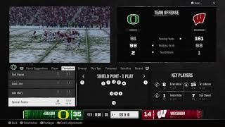 Oregon vs Wisconsin [upl. by Ahsinrac85]