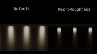 MicroRoughness Test 01  Principled shader Blender [upl. by Haceber643]