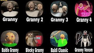 Granny Granny Chapter Two Granny 3 Granny Barbi Baldis Granny Blocky Granny Baldi Classic [upl. by Bertelli272]