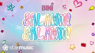 BINI  Salamin Salamin Lyrics [upl. by Eniawd]