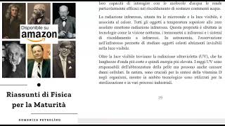 SPETTRO DELLA RADIAZIONE ELETTROMAGNETICA  RIASSUNTI DI FISICA PER LA MATURITÀ [upl. by Lamhaj]