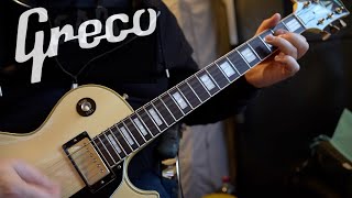 Greco EGC600 Lead tone test [upl. by Ellary563]