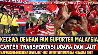 SUPORTER MALAYSIA BORONG TIKET INDONESIA VS JEPANG ❓FAM MARAH LAGA MALAYSIA VS INDIA SEPI PEMINAT❓ [upl. by Adelpho]