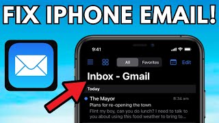 3 Ways To Fix iPhone Email Not Working [upl. by Dilks]