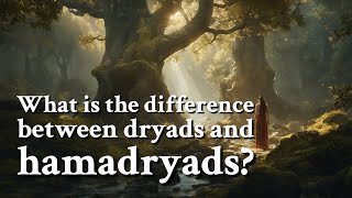 What is the difference between dryads and hamadryads Greek Mythology Story [upl. by Daggett345]