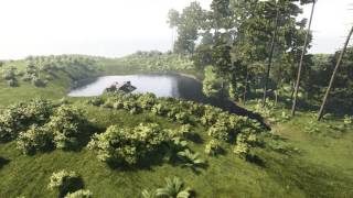 Unreal Nature Scene Timelapse  Archmodels for UE vol 4 [upl. by Dael978]