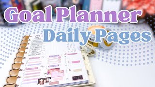 Weekly Goal Planner Setup  Daily Grind Planner January 2024 [upl. by Borgeson]