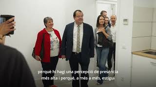 Inauguració de la nova comissaria de proximitat de Manresa [upl. by Tabina]