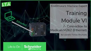 EcoStruxure Machine Expert Training  M67 Download via Ethernet to M262 [upl. by Soane564]