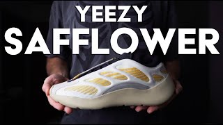 YEEZY 700 SAFFLOWER Review Unboxing amp OnFeet [upl. by Bowie]