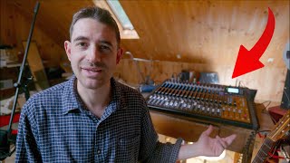 TASCAM Model 2400 24Channel Analog Recording Console Mixer REVIEW [upl. by Demetre]